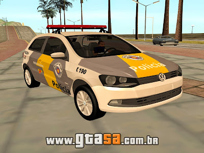 Vw Gol G6 TOR PMESP para GTA San Andreas